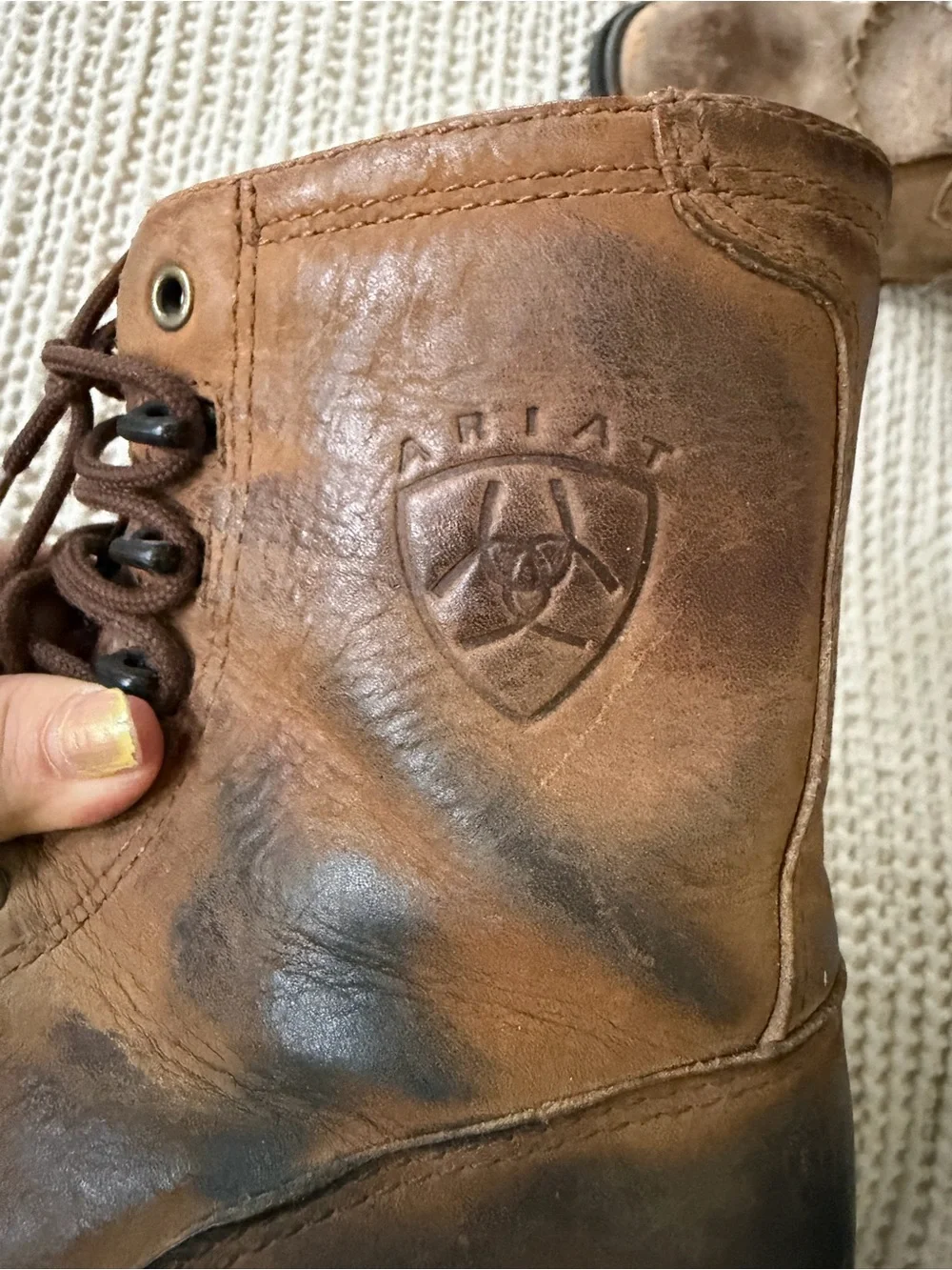 Ariat sturdy leather
